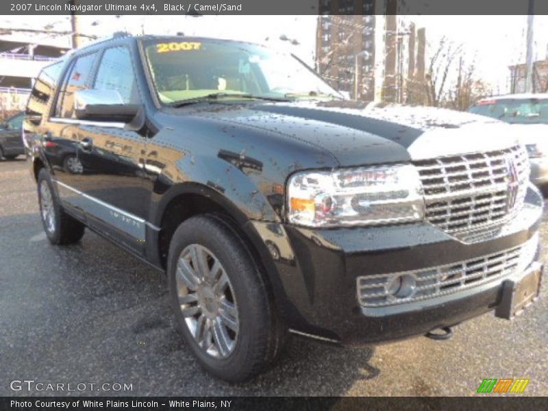 Black / Camel/Sand 2007 Lincoln Navigator Ultimate 4x4