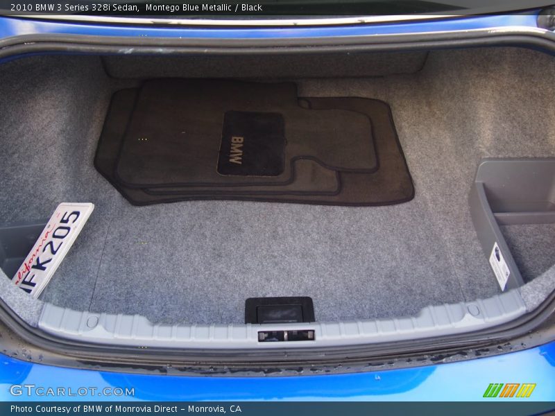 Montego Blue Metallic / Black 2010 BMW 3 Series 328i Sedan