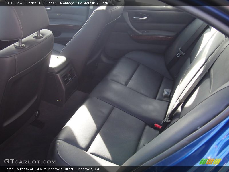 Montego Blue Metallic / Black 2010 BMW 3 Series 328i Sedan