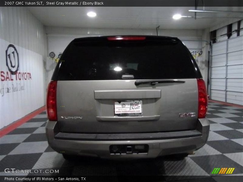 Steel Gray Metallic / Ebony Black 2007 GMC Yukon SLT