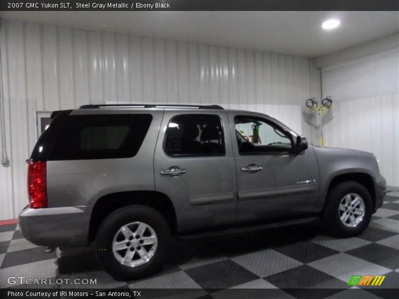 Steel Gray Metallic / Ebony Black 2007 GMC Yukon SLT