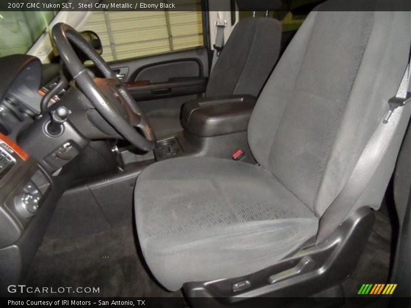 Steel Gray Metallic / Ebony Black 2007 GMC Yukon SLT