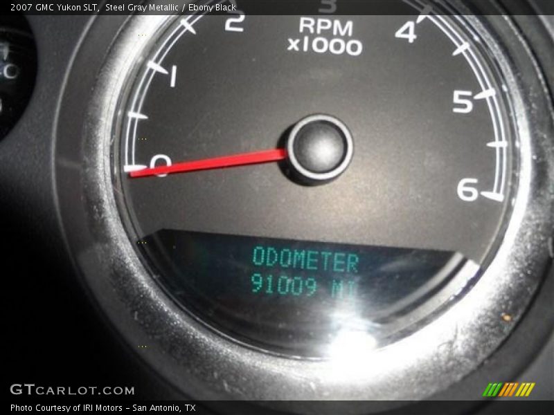 Steel Gray Metallic / Ebony Black 2007 GMC Yukon SLT