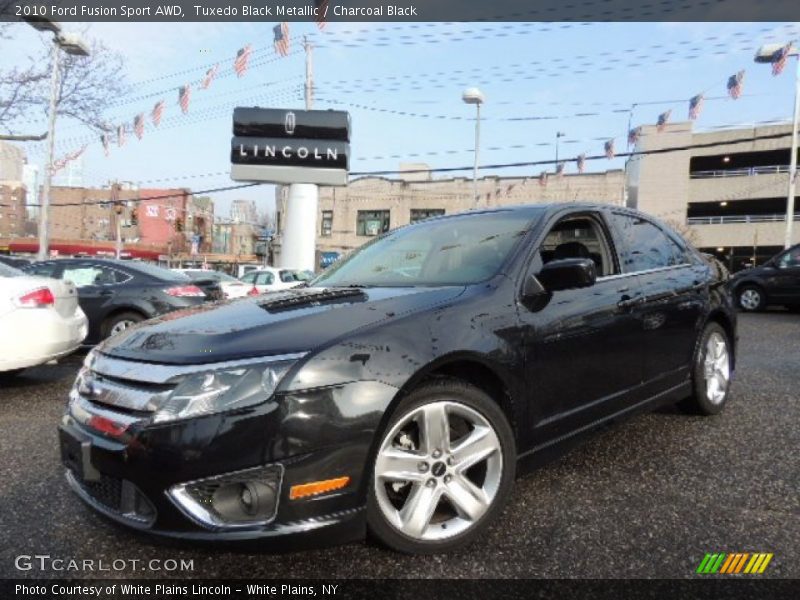 Tuxedo Black Metallic / Charcoal Black 2010 Ford Fusion Sport AWD
