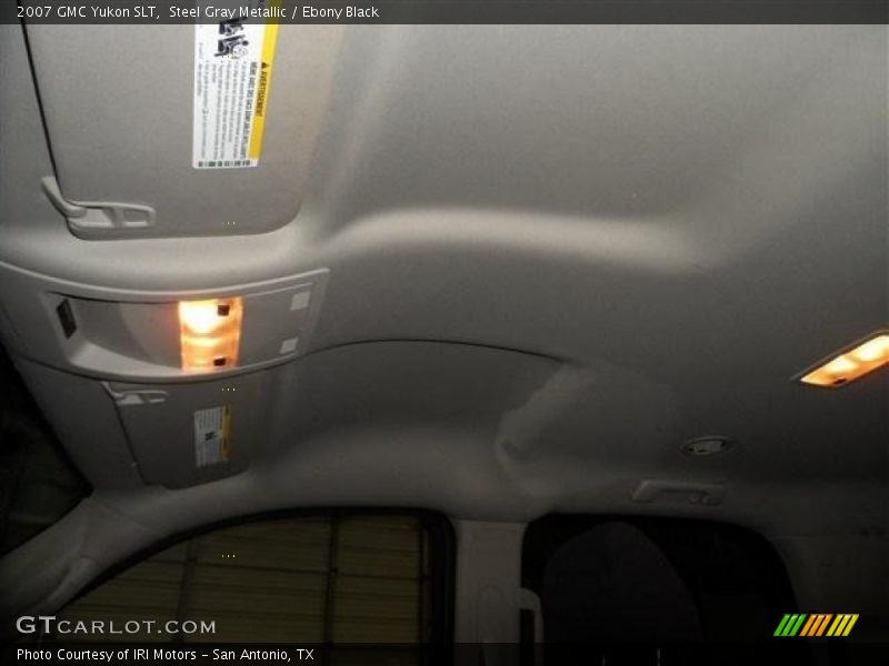 Steel Gray Metallic / Ebony Black 2007 GMC Yukon SLT