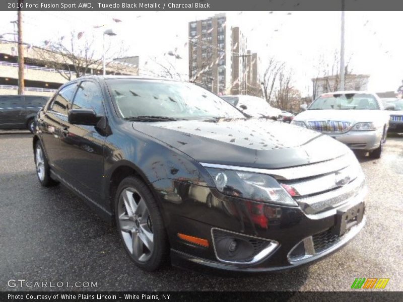 Tuxedo Black Metallic / Charcoal Black 2010 Ford Fusion Sport AWD