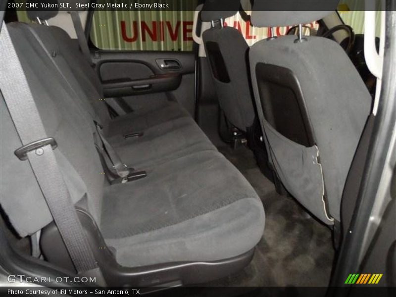 Steel Gray Metallic / Ebony Black 2007 GMC Yukon SLT