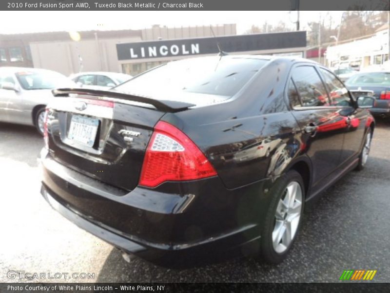 Tuxedo Black Metallic / Charcoal Black 2010 Ford Fusion Sport AWD