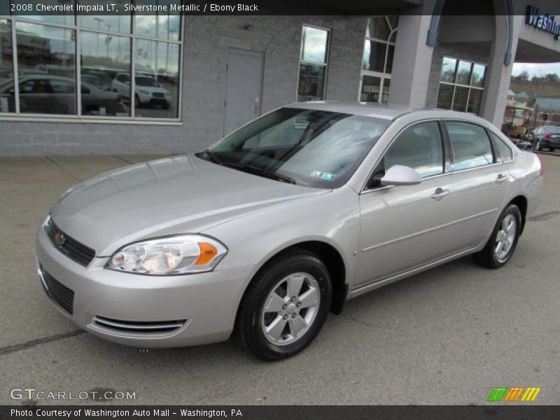 Silverstone Metallic / Ebony Black 2008 Chevrolet Impala LT