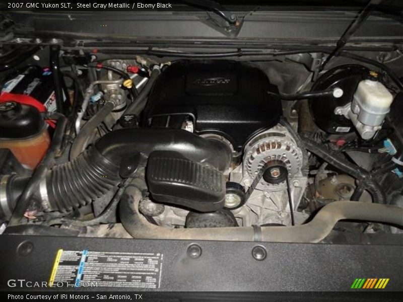 Steel Gray Metallic / Ebony Black 2007 GMC Yukon SLT