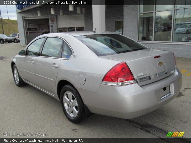 Silverstone Metallic / Ebony Black 2008 Chevrolet Impala LT