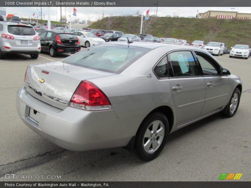 Silverstone Metallic / Ebony Black 2008 Chevrolet Impala LT