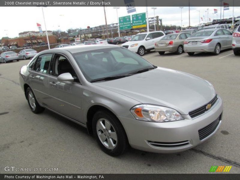 Silverstone Metallic / Ebony Black 2008 Chevrolet Impala LT
