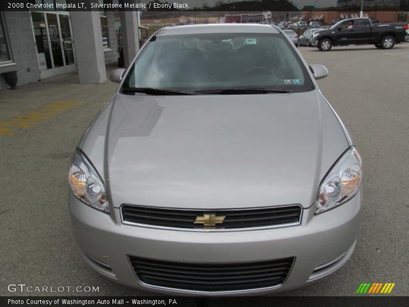 Silverstone Metallic / Ebony Black 2008 Chevrolet Impala LT