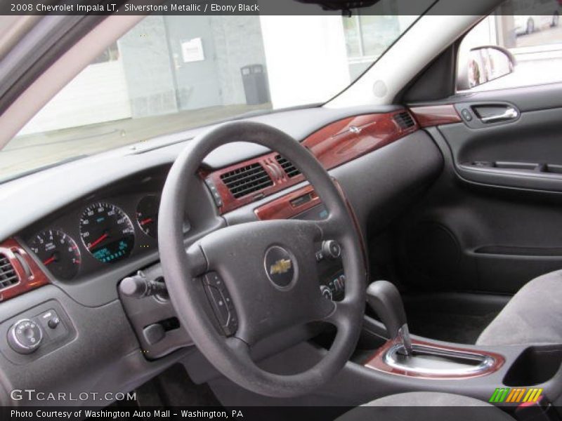 Silverstone Metallic / Ebony Black 2008 Chevrolet Impala LT