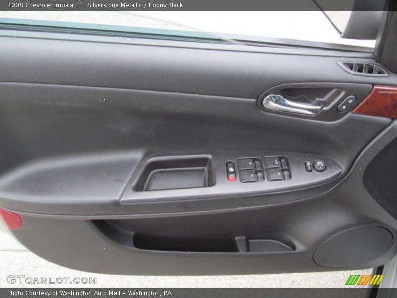 Silverstone Metallic / Ebony Black 2008 Chevrolet Impala LT