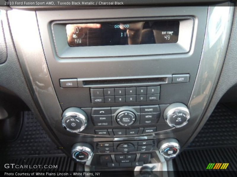 Tuxedo Black Metallic / Charcoal Black 2010 Ford Fusion Sport AWD