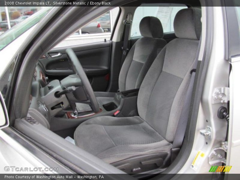 Silverstone Metallic / Ebony Black 2008 Chevrolet Impala LT