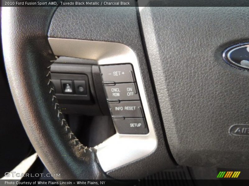 Tuxedo Black Metallic / Charcoal Black 2010 Ford Fusion Sport AWD
