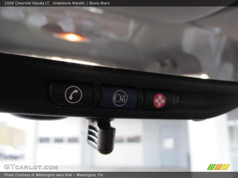 Silverstone Metallic / Ebony Black 2008 Chevrolet Impala LT