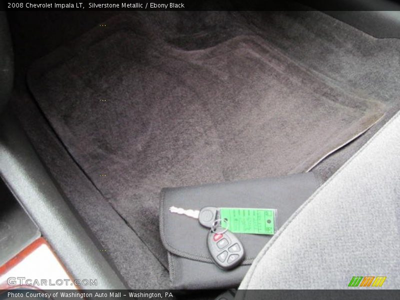 Silverstone Metallic / Ebony Black 2008 Chevrolet Impala LT
