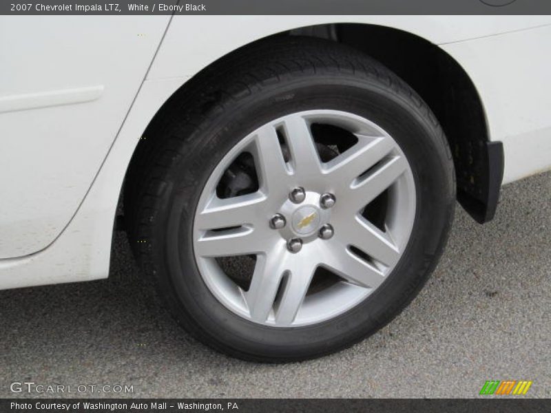 White / Ebony Black 2007 Chevrolet Impala LTZ
