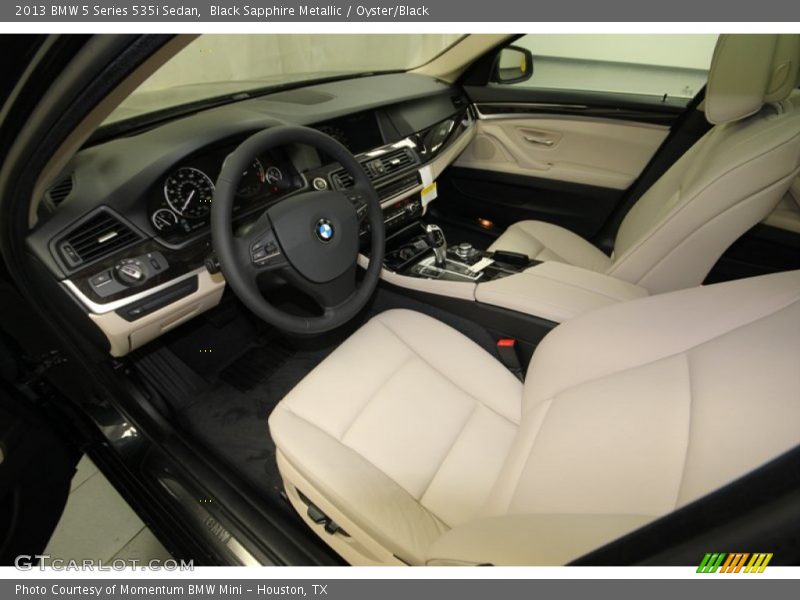 Black Sapphire Metallic / Oyster/Black 2013 BMW 5 Series 535i Sedan