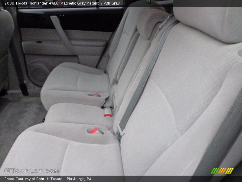 Magnetic Gray Metallic / Ash Gray 2008 Toyota Highlander 4WD