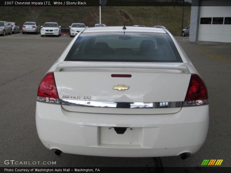 White / Ebony Black 2007 Chevrolet Impala LTZ