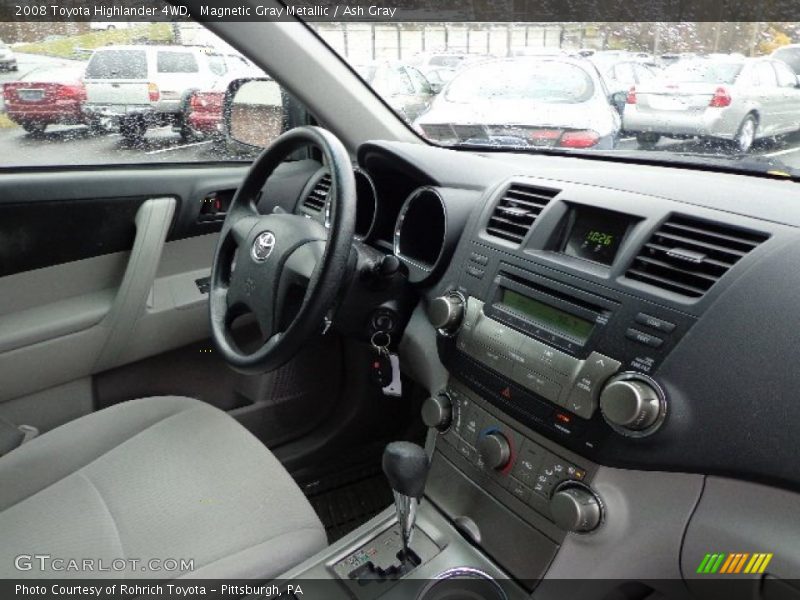 Magnetic Gray Metallic / Ash Gray 2008 Toyota Highlander 4WD