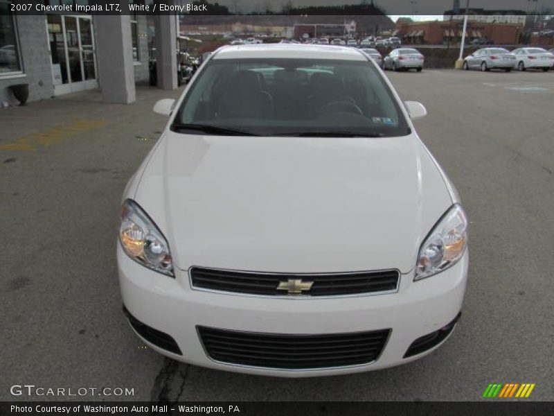 White / Ebony Black 2007 Chevrolet Impala LTZ