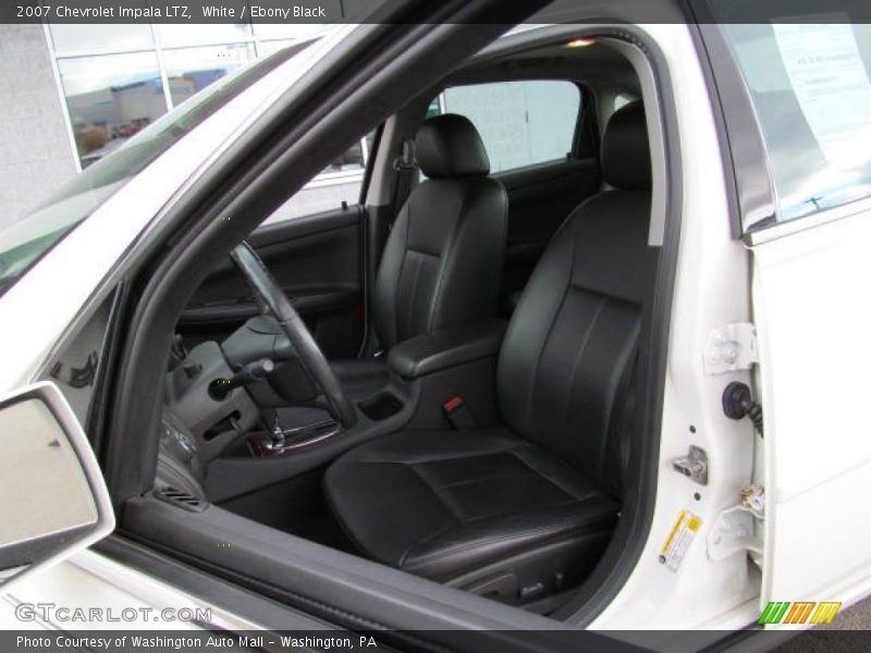 White / Ebony Black 2007 Chevrolet Impala LTZ