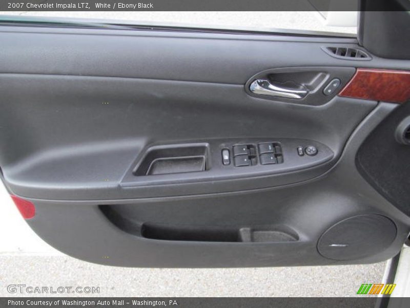 White / Ebony Black 2007 Chevrolet Impala LTZ