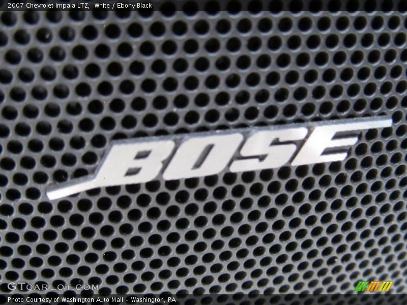 White / Ebony Black 2007 Chevrolet Impala LTZ
