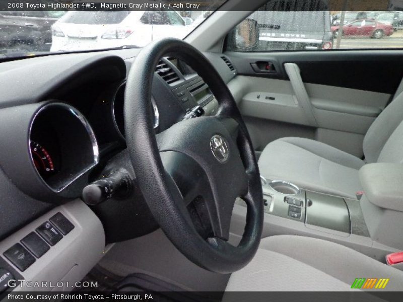 Magnetic Gray Metallic / Ash Gray 2008 Toyota Highlander 4WD