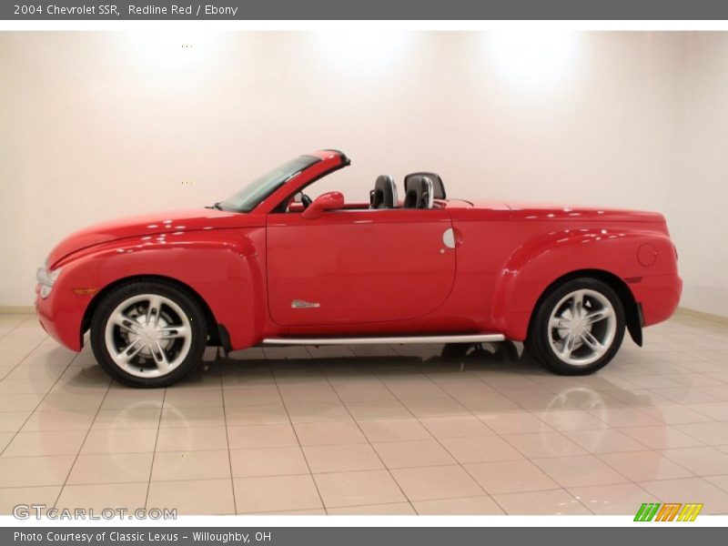 Redline Red / Ebony 2004 Chevrolet SSR