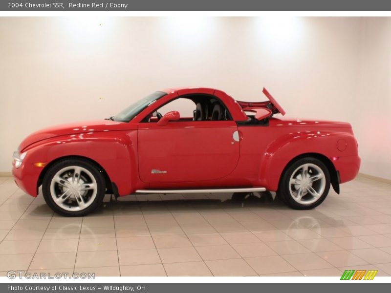 Redline Red / Ebony 2004 Chevrolet SSR