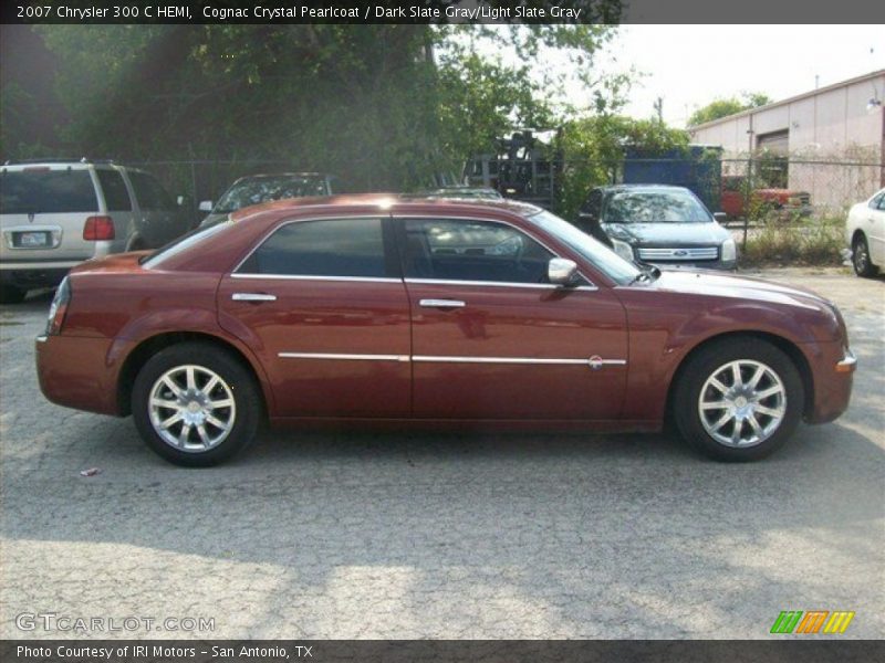 Cognac Crystal Pearlcoat / Dark Slate Gray/Light Slate Gray 2007 Chrysler 300 C HEMI