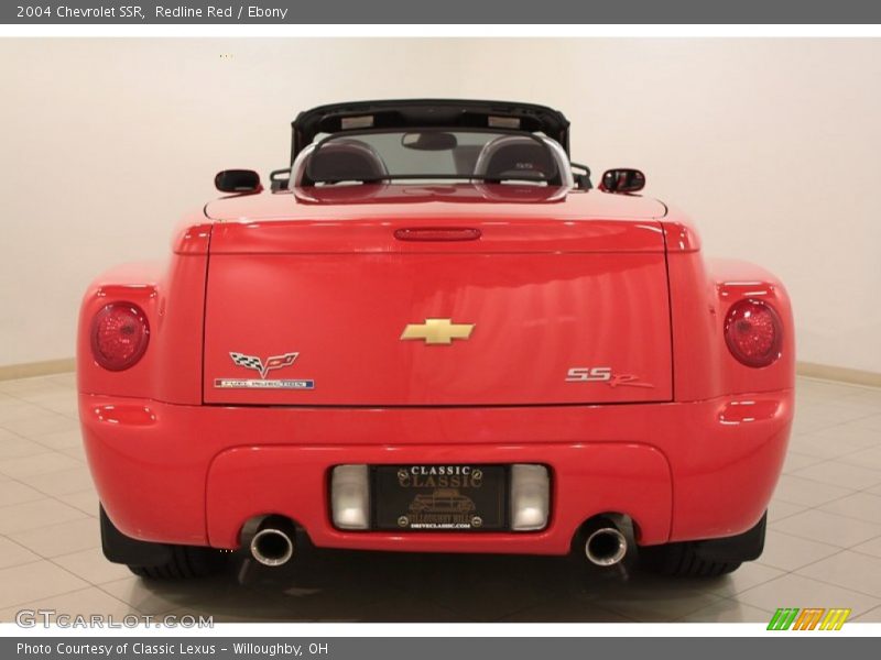 Redline Red / Ebony 2004 Chevrolet SSR