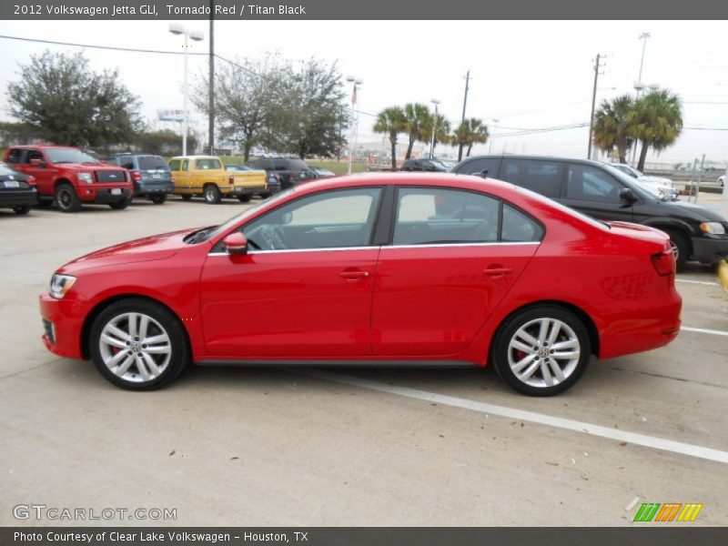 Tornado Red / Titan Black 2012 Volkswagen Jetta GLI