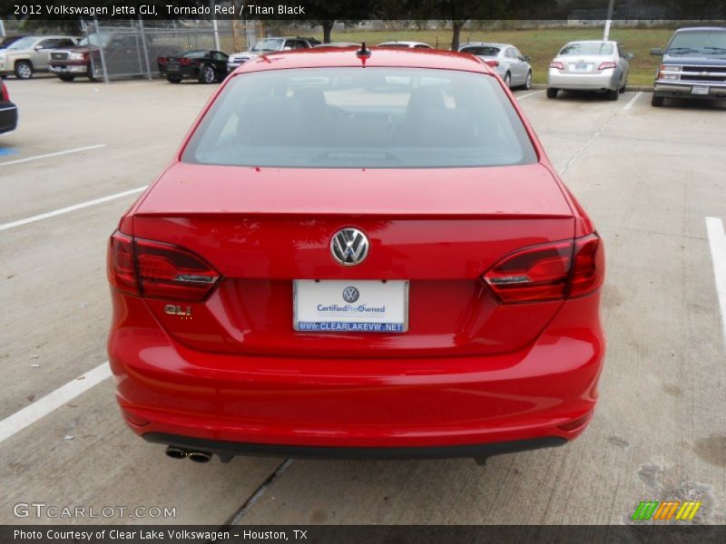 Tornado Red / Titan Black 2012 Volkswagen Jetta GLI