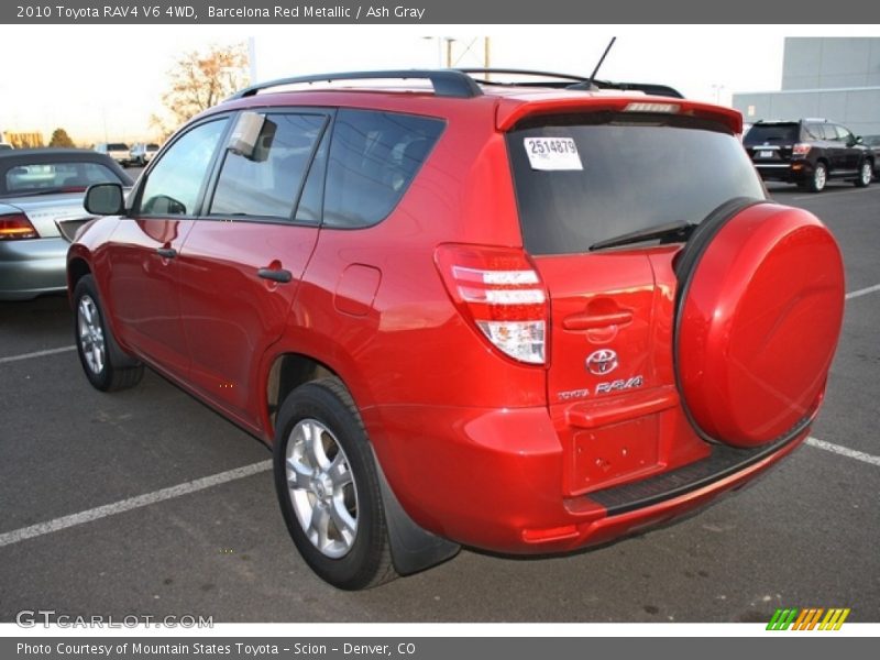 Barcelona Red Metallic / Ash Gray 2010 Toyota RAV4 V6 4WD