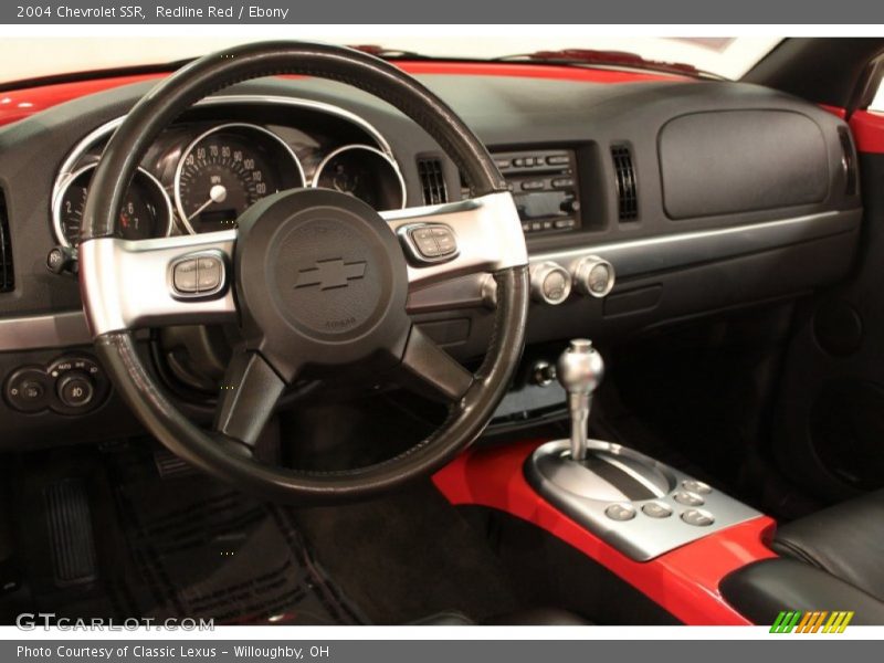 Dashboard of 2004 SSR 