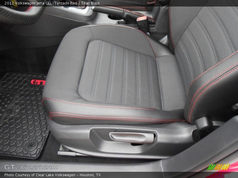 Tornado Red / Titan Black 2012 Volkswagen Jetta GLI