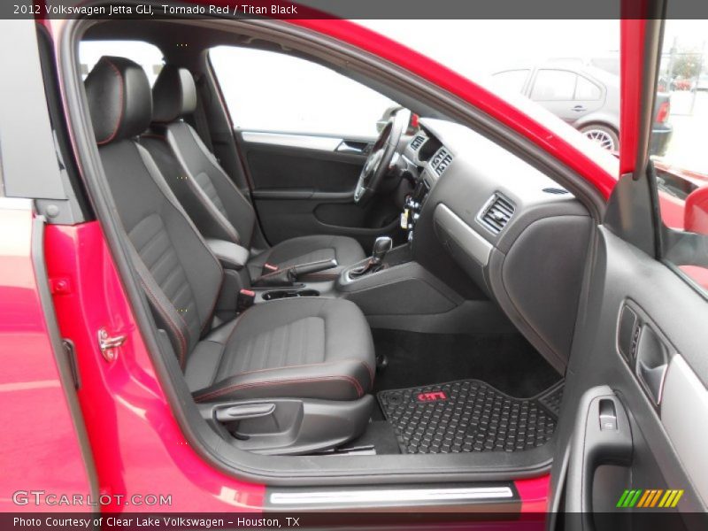 Tornado Red / Titan Black 2012 Volkswagen Jetta GLI