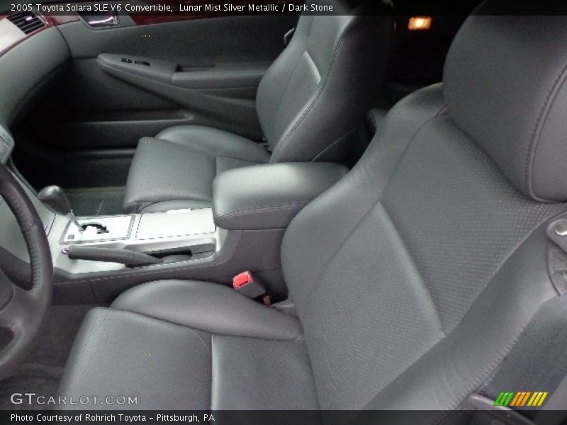 Lunar Mist Silver Metallic / Dark Stone 2005 Toyota Solara SLE V6 Convertible