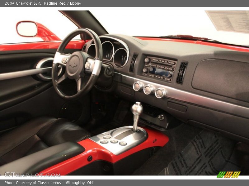 Dashboard of 2004 SSR 