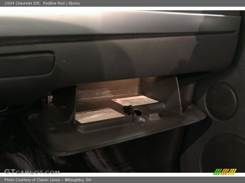 Redline Red / Ebony 2004 Chevrolet SSR