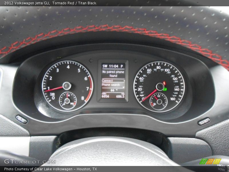 Tornado Red / Titan Black 2012 Volkswagen Jetta GLI