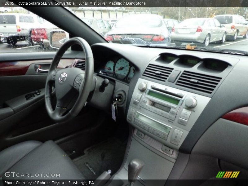 Lunar Mist Silver Metallic / Dark Stone 2005 Toyota Solara SLE V6 Convertible